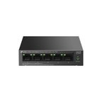 Ls105Lp 4 Port Poe+ 10-100 Mbps Switch Hub Metal Kasa