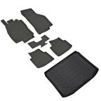 Volkswagen Passat B8 4D Paspas Siyah ve Bagaj Havuzu 2015 ve Üstü