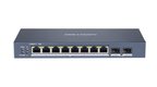 Hikvision Ds-3E1510P-Sı 8 Port 10-100-1000 Mbps Gigabit Akıllı Yönetilebilir Poe Switch