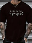 Erkekler Için PERFECTY Günlük Tişört   iyah