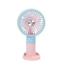 Csl Xf Şarjlı Mini Fan Mavi