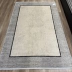 Hoom Rugs Elegant 10512 Gri Bej Çerçeveli Salon Halısı