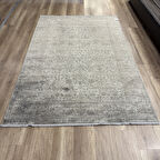 Hoom Rugs Overdye OVR07 Krem Bej Doğal Bambu & Viskon Modern Salon Halısı