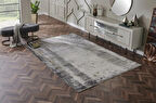 Hoom Rugs Bomonti MHL 09 Grey Viskon & Akrilik Modern Salon Halısı