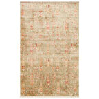 Hoom Rugs Nepal ZR 08 Yün Viskon Tensel Green Autumn Otantik Modern Uşak Halısı