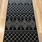 Hoom Rugs Fresh Cool 405 Yıkanabilir Siyah Modern Halı