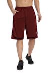 Crozwise 3194-07 Beden S Erkek Basketbol Şort BORDO