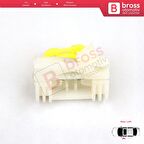 Opel Meriva İçin Ön veya Arka Sol Kapı Cam Kriko Klipsi