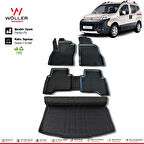 Fiat Fiorino Paspas Bagaj Havuzu 2007 Sonrası 3d Havuzlu Wöller