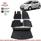 Hyundai İ20 Paspas Bagaj Havuzu 2009 2014 Arası 3d Havuzlu Wöller