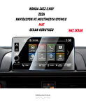 Honda Jazz e:HEV 2024 Navigasyon Multimedya Uyumlu Mat Ekran Koruyucu