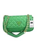 SİA ÇANTA KAPİTONE DESENLİ ÖRGÜ ZİNCİR ASKILI İÇ TELEFON CEPLİ ŞIK Kadın OMUZ & ÇAPRAZ ÇANTA