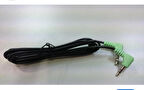 3.5 Jak Stereo Cable -Green plug 2 Metre