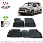 Citroen Berlingo Paspas 2019 Sonrası 3d Havuzlu Wöller Paspas