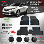 Peugeot 3008 Paspas 2016 Sonrası 3d Havuzlu Wöller Paspas