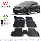 Seat İbiza Paspas 2017 2023 Arası Uyumlu 3d Havuzlu Wöller Paspas