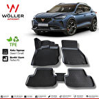 Cupra Formentor Paspas 2021 Sonrası 3d Havuzlu Wöller Paspas