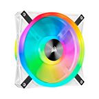Corsair CO-9050105-WW QL140 RGB 140mm RGB Renk Dolgulu Beyaz PWM FAN