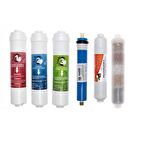 Sulook Kapalı Kasa Su Arıtma Cihazlarına Uyumlu 6'lı Filtre Seti, 10 Aşamalı Vontron Membranlı