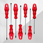 7 Li Tornavida Seti 4 Adet Düz - 3 Adet Yıldız Tornavida