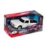 Işıklı Sesli Duman Çıkaran Sürtmeli Jeep FTP-1B