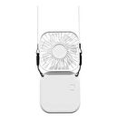 El Fanı Mini Masaüstü Ve Boyun Askılı Fan Portatif Şarjlı 3 Kademeli Vantilatör Soğutucu