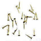 Klips, Menteşe, Ayağı Çivisi 9mm Çelik - Sarı 10gr