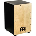 Meinl MCAJ100BK-MA Frontplate Cajon (Black Maple)