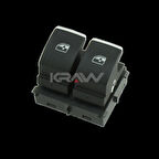 CAM KALDIRMA ANAHTARI VW GOLF VII - CRAFTER - TGE SOL İKİLİ - BEYAZ IŞIK - KROM