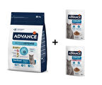 Advance Hindi Etli Kısırlaştırılmış Kedi Maması 3 kg + 2 Adet Advance Hindili Kısır Kedi Pouch Yaş Maması 85 Gr