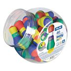 Milan 4716240 Sway Mix Kalemtıraş/Silgi - 40Adet