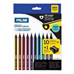 MILAN 07229110ERGO KURU BOYA KALEMİ - 10 LU