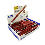 MILAN 1765819325 BALL KIRMIZI GEL KALEM - 25Lİ