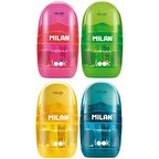 Milan 4721116 Compact Sunset Kalemtıraş-Silgi Blister