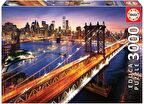 Educa 3000 Parça Puzzle Manhattan'da Günbatımı