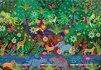 Educa 500 Parçalık Çocuk Ve Yetişkinler İçin Orman (Jungle) Puzzle
