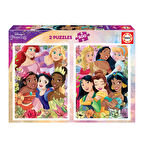 Educa Çocuk Puzzle 2X500 Parça Disney Princess 19253