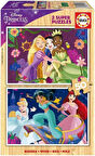 Educa 2x50 Parça Disney Prensesleri Kız Çocuk Ahşap Puzzle - 4-6 Yaş