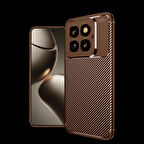 Newface Xiaomi Mi 14T Pro Kılıf Auto Focus Karbon Kapak