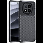 Xiaomi Redmi Note 14 Pro 4G Kılıf Auto Focus Karbon Kapak