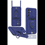 Newface Samsung Uyumlu Galaxy A36 Kılıf Zuma Kartvizitli Yüzüklü Silikon