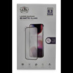 Newface iPhone 16 Pro Max Bilvis 3D Mat Cam Ekran Koruyucu