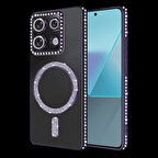 POCO M6 5G Joke Simli Magneticsafe Kılıf