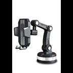 Vlike V13 Vantuzlu 360 Derece Ayarlanabilir Araç Tutucu - Siyah