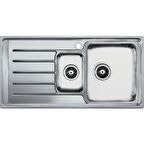 Teka Vitae 60 B Mikro Keten Dokulu 1,5 Gözlü Sol Damlalıklı Eviye