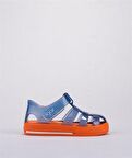 S10270 Star Bicolor İgor Marka Unisex Çocuk Sandalet Turuncu