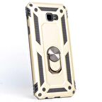 Gpack Samsung Galaxy J4 Plus Kılıf Vega Standlı Yüzüklü Mıknatıslı