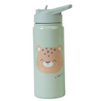 Pipetli Paslanmaz Çelik Matara- Suluk-Termos / 500ml - Yeşil