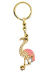 Pembeli Taşlı Flamingo Anahtarlık Hediyelik Anahtarlıkı Çanta Aksesuarı Allı Turna Anahtarlık
