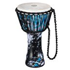 Meinl PADJ8-M-F Travel Series 10" Djembe (Blue Tie Dye)